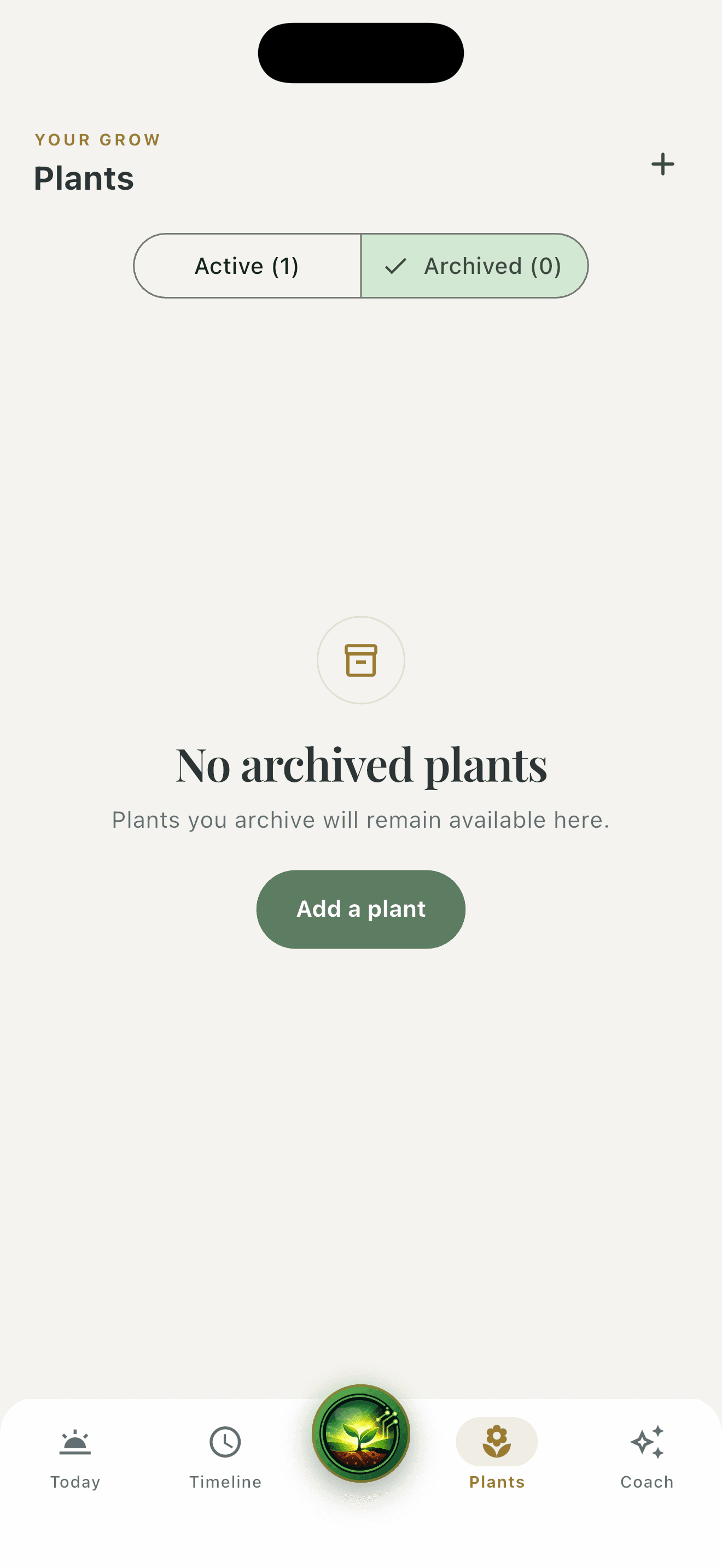 Archived plants — Free & Pro, Light appearance