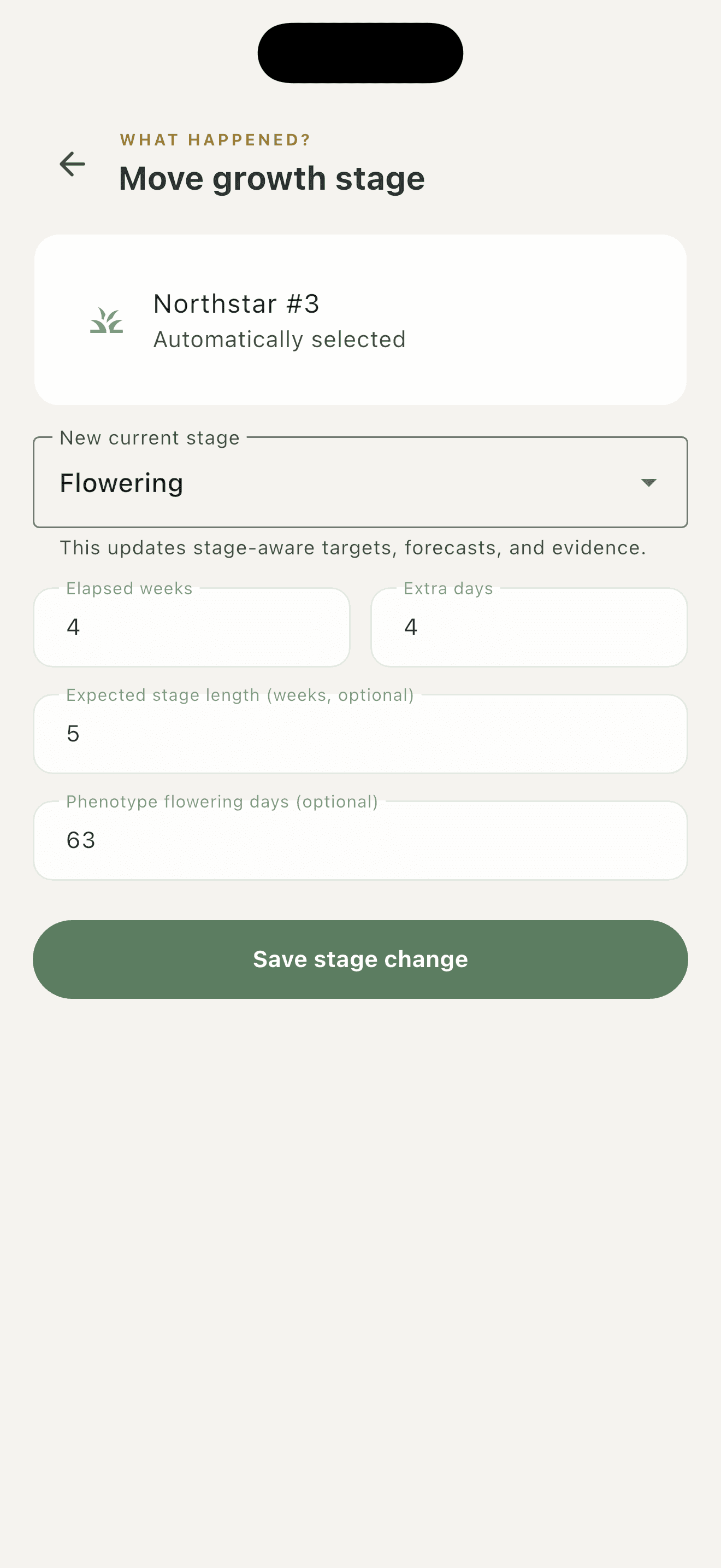 Change growth stage — Free & Pro, Light appearance